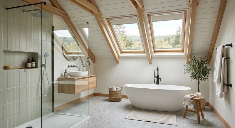 Attic Bathroom Remodeling in Brown County, IN