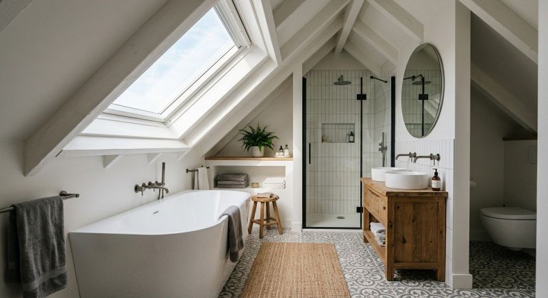 Attic Bathroom Remodeling in Brown County, IN