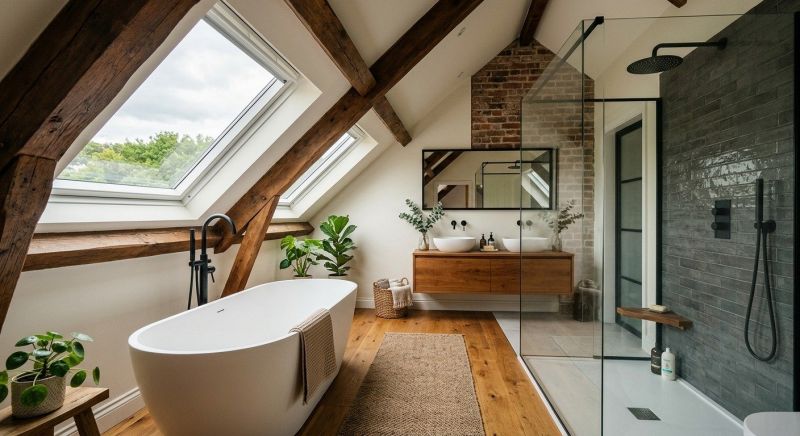 Attic Bathroom Remodeling in Brown County, IN