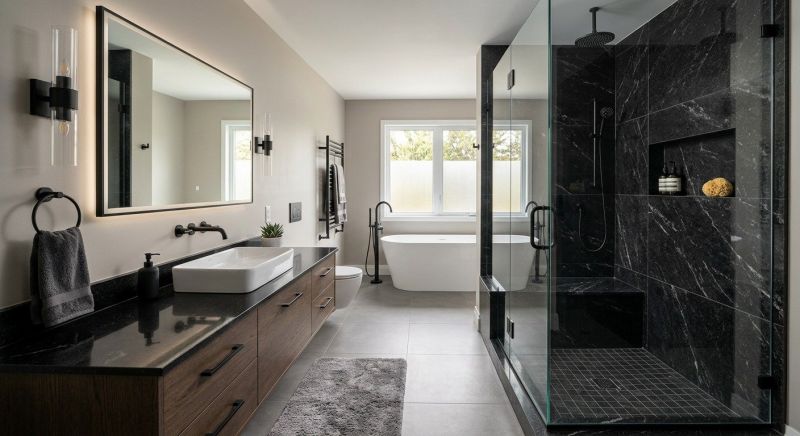 Granite Shower Installation in Brown County, IN