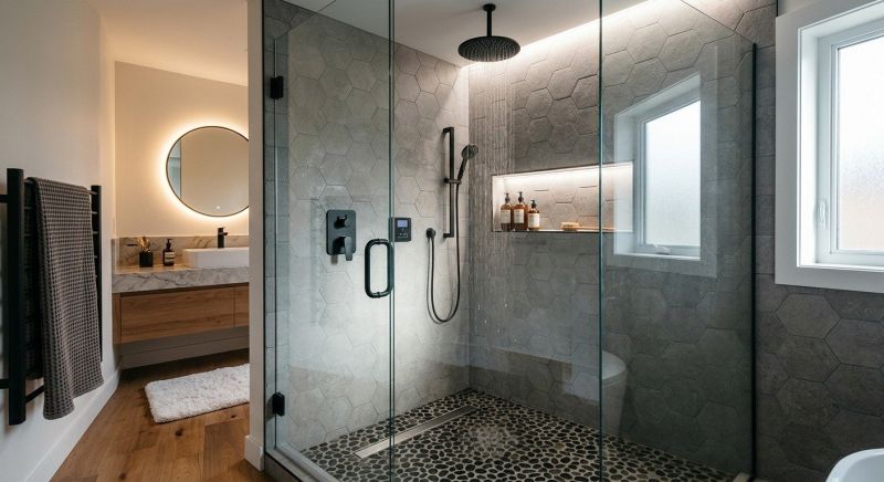 Granite Shower Installation in Brown County, IN