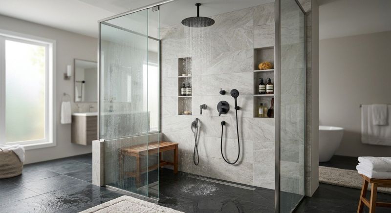 Shower Enlargement in Gosport, IN